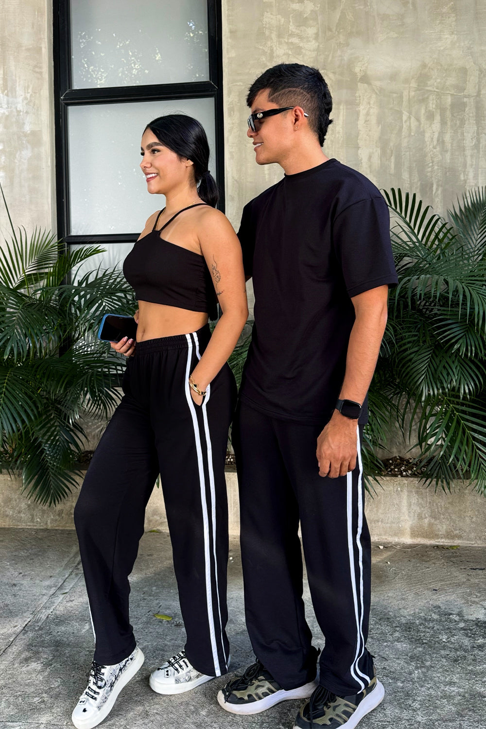 Sudadera Dos Líneas