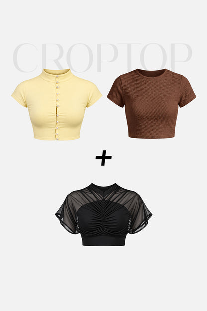 Combo x3 CropTops